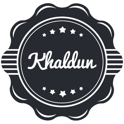 Khaldun badge logo