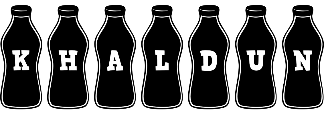 Khaldun bottle logo