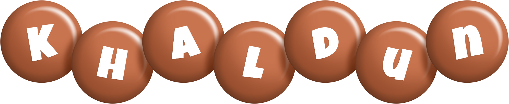 Khaldun candy-brown logo