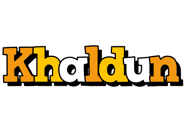 Khaldun cartoon logo
