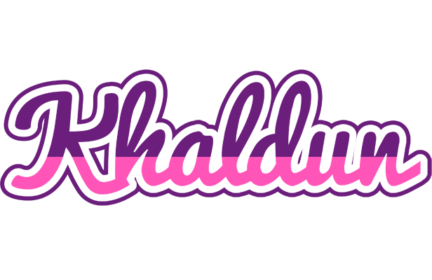 Khaldun cheerful logo