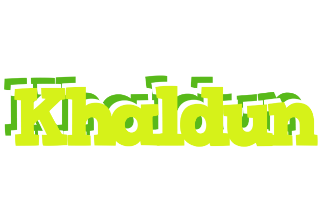 Khaldun citrus logo