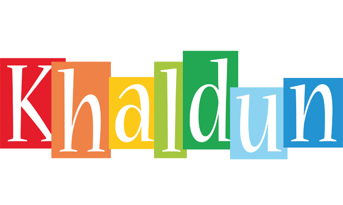 Khaldun colors logo
