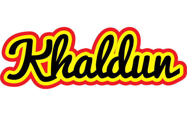 Khaldun flaming logo