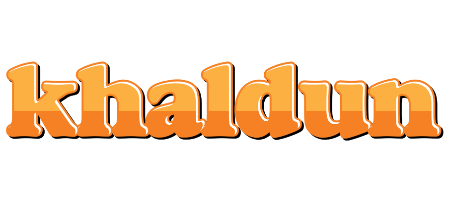 Khaldun orange logo