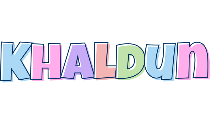 Khaldun pastel logo