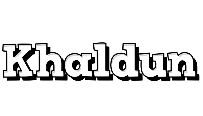 Khaldun snowing logo