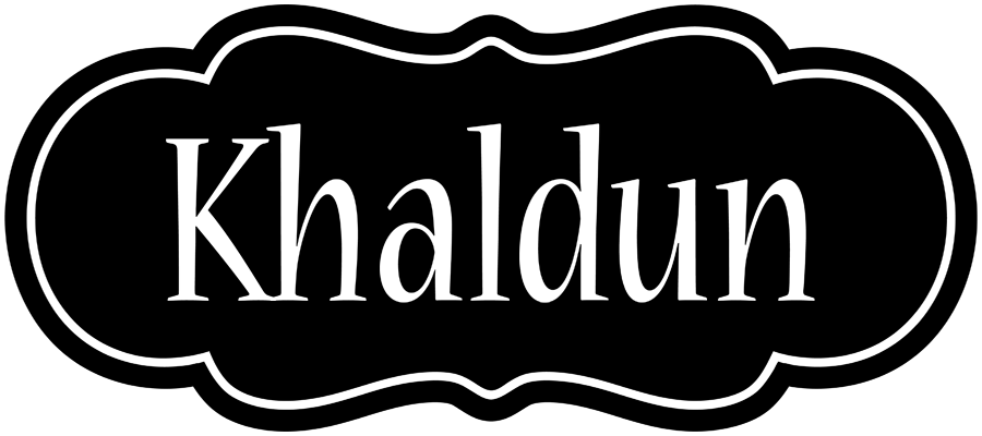 Khaldun welcome logo