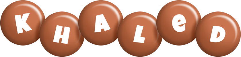 Khaled candy-brown logo