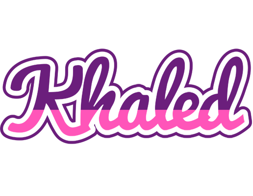 Khaled cheerful logo