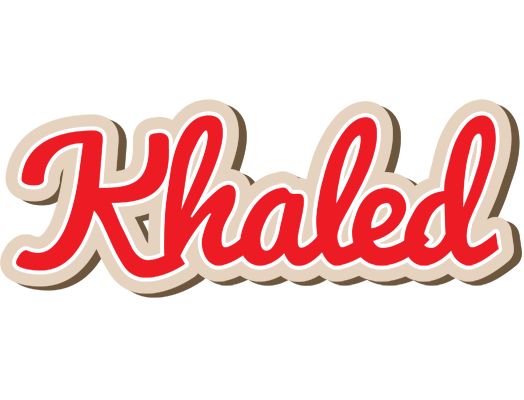Khaled chocolate logo