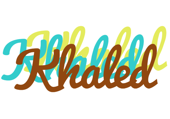 Khaled cupcake logo
