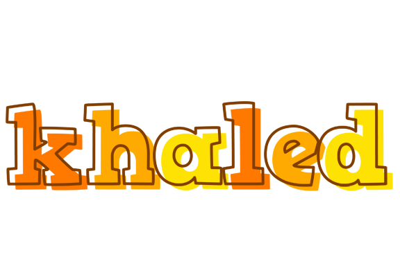Khaled desert logo