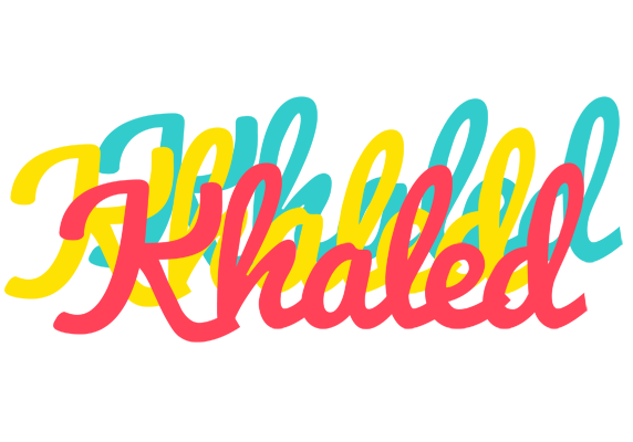 Khaled disco logo