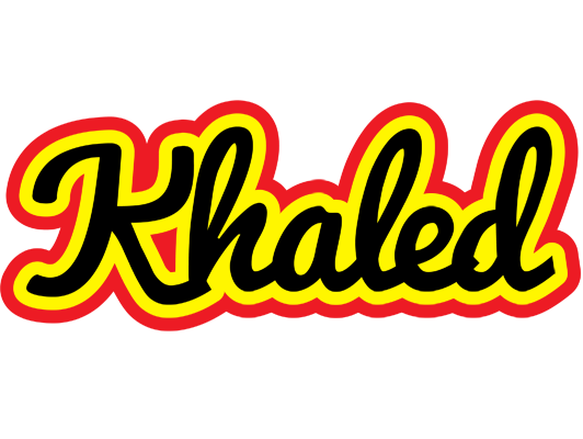 Khaled flaming logo