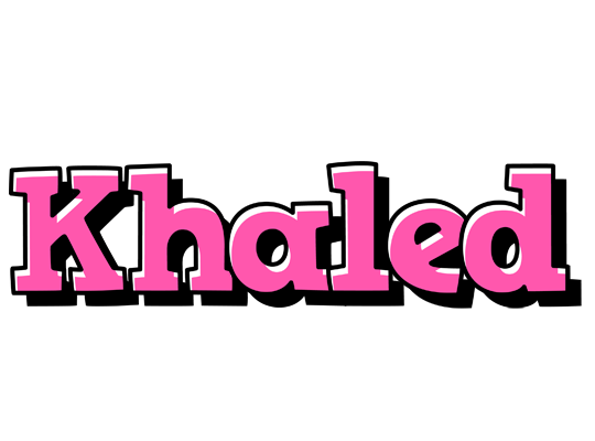 Khaled girlish logo