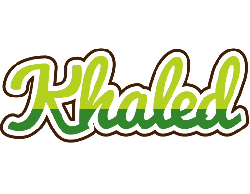 Khaled golfing logo