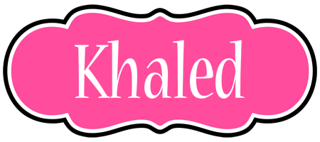 Khaled invitation logo