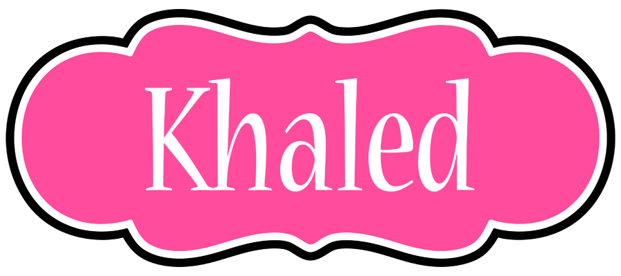Khaled invitation logo