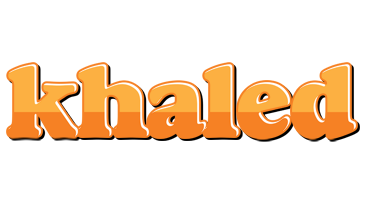 Khaled orange logo