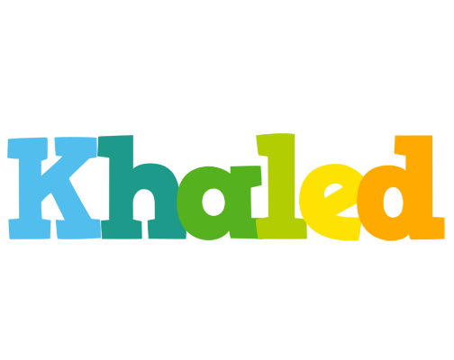 Khaled rainbows logo