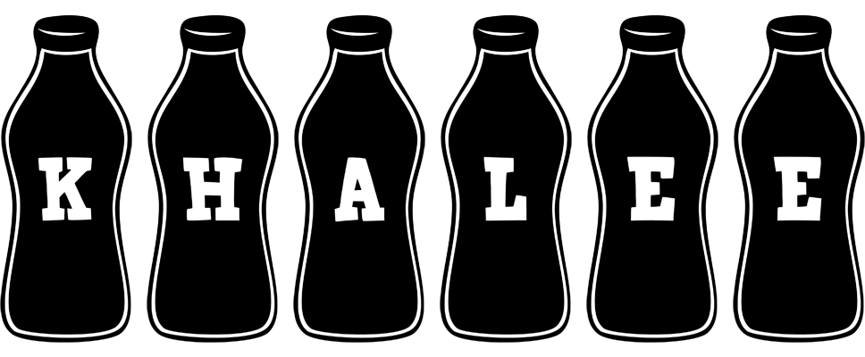 Khalee bottle logo