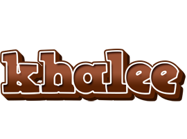 Khalee brownie logo