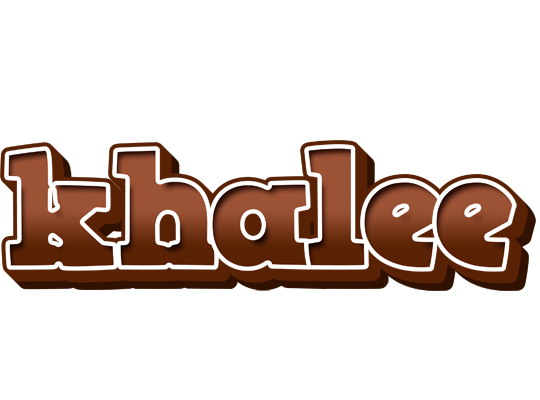 Khalee brownie logo