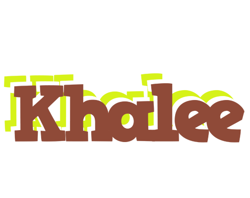 Khalee caffeebar logo