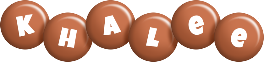 Khalee candy-brown logo