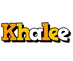 Khalee cartoon logo