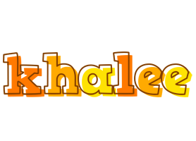 Khalee desert logo