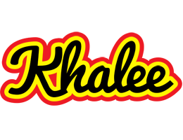 Khalee flaming logo