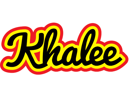 Khalee flaming logo