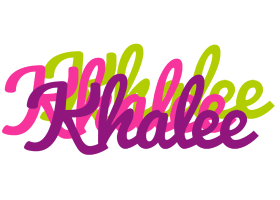 Khalee flowers logo