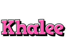 Khalee girlish logo