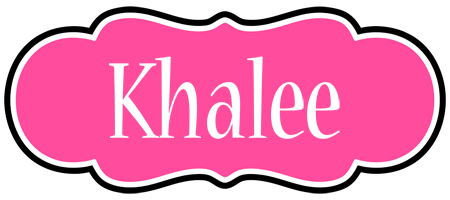 Khalee invitation logo