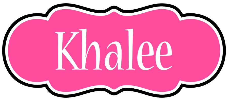 Khalee invitation logo