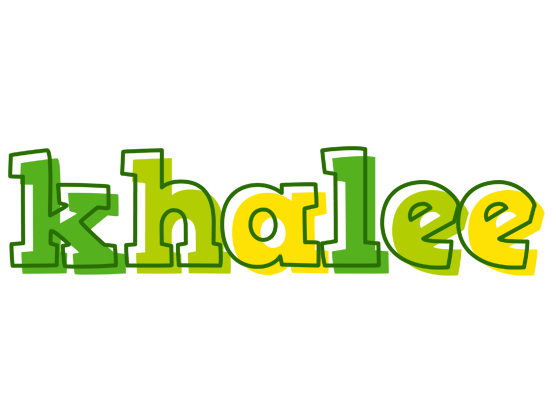 Khalee juice logo