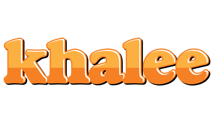 Khalee orange logo