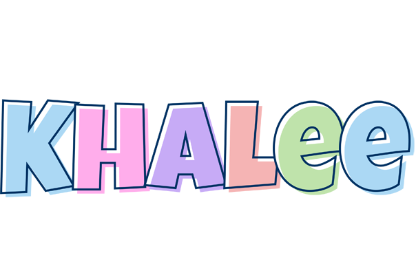 Khalee pastel logo