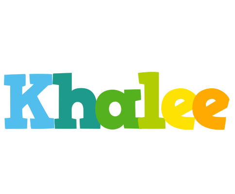 Khalee rainbows logo