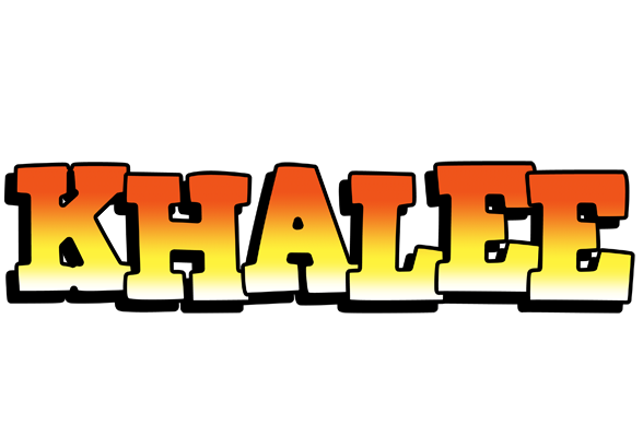 Khalee sunset logo