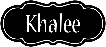 Khalee welcome logo