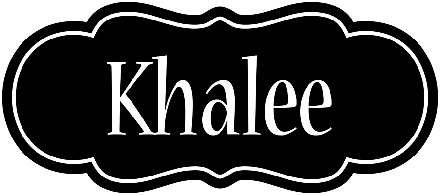 Khalee welcome logo