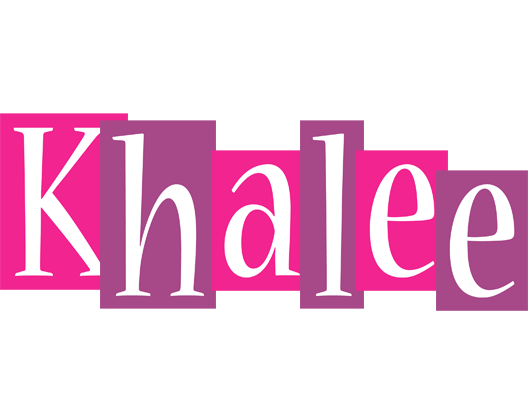 Khalee whine logo
