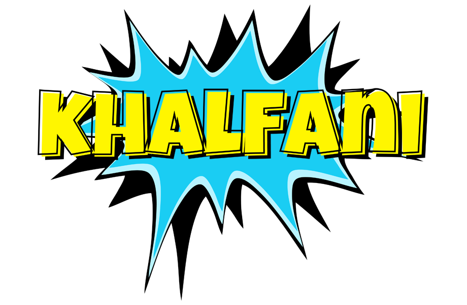 Khalfani amazing logo