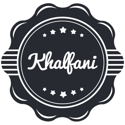 Khalfani badge logo