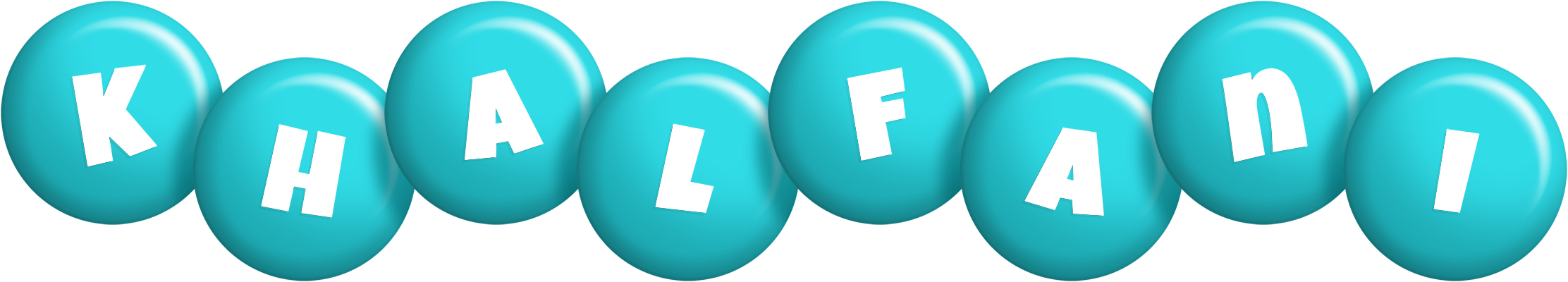 Khalfani candy-azur logo