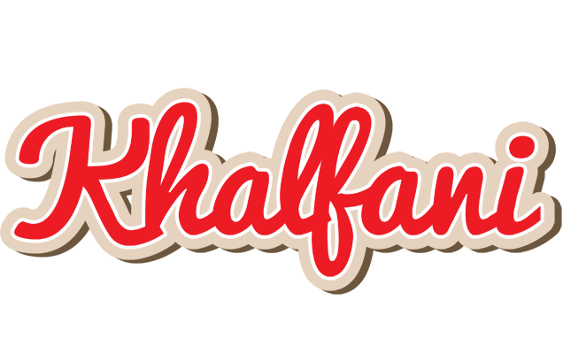 Khalfani chocolate logo